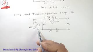 36. THEVENIN'S THEOREM NUMERICAL PROBLEM EXAMPLE