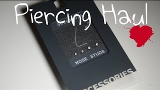 Piercing Haul [crazy factory; SIX] | Bee Amazed