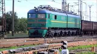 Железнодорожный день по станции Рутченково