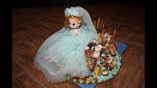 Торт Кукла☆КАК ОРИГИНАЛЬНО УКРАСИТЬ ТОРТ