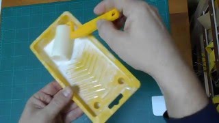 Твердый переплет для брошюры 4: оклеивание картонов покровным материалом