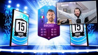 90 RATED SBC BARZAGLI! (END OF AN ERA!) - FIFA 19 Ultimate Team