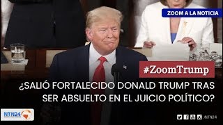 ¿Salió fortalecido Donald Trump tras ser absuelto en el juicio político?