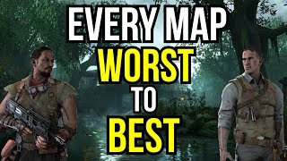 EVERY ZOMBIES MAP RANKED WORST TO BEST (WAW-BO3)