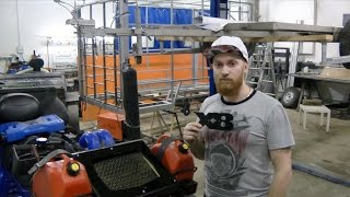 #КВАДР НА ПРОКАЧКУ. ЧАСТЬ 4. CF Moto X5. Вынос, редуктор и фары
