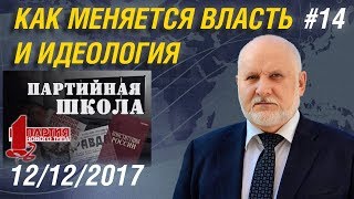 ПАРТШКОЛА ПНТ #14 «Как меняется власть и идеология» Степан Сулакшин