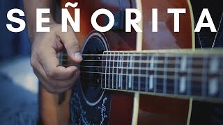 (TAB) Señorita - Shawn Mendes & Camila Cabello | Fingerstyle Guitar Cover