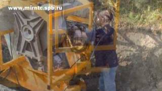Кабельная лебедка для установки на экскаватор