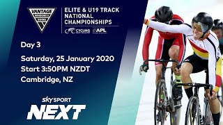 Vantage Elite & U19 Track National Championships - Day 3 | Cycling | Sky Sport Next