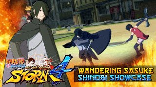 The Wandering Sasuke #DLC PACK 2 Gameplay!!! Naruto Shippuden Ultimate Ninja Storm 4!!!