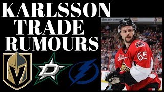 Erik Karlsson Trade Rumours - NHL Trade Rumours 2018