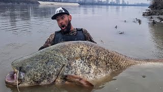 Fisherman VS Catfish 8.7 feet and 275 pound - HD by Yuri Grisendi