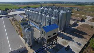 Spiral silo production using German technology.
