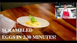 How to cook perfect scrambled eggs - with chef Walter Trupp