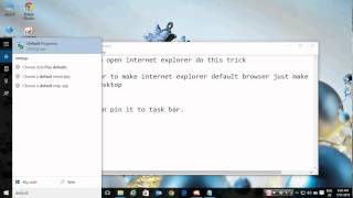 How to Run Internet Explorer in upgraded Windows 10