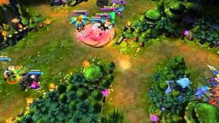 Katarina Pentakill 1 vs 5 - Resets OP - Season 2014 - League of Legends