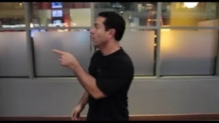 Watch the rhythm hit him: Mike twerks it out