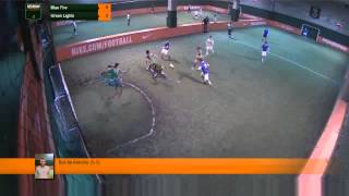 But de Antoine (5-3) - Blue Fire Vs Green Lights - 24/03/15 19:00 - Mardi 19h - Printemps 2015