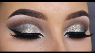 HOW TO create a glitter cut crease - MAKEUPBYAN