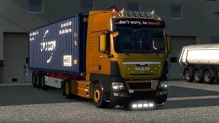 Euro Truck Simulator 2 - MEGA TUNING MOD | MAN