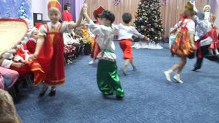 Русско-народный танец  в детском саду.