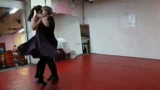 Miriam Ariana & Laïla Monnet dancing Forró, 2014 Bolsjefabrikken, Copenhagen