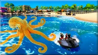 FORTNITE L' HISTOIRE DU KRAKEN QUI SE CACHE DEPUIS LE DÉBUT !
