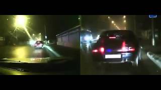 Сотрудников ГИБДД застрелили на камеру ДПС погоня Нальчик Россия