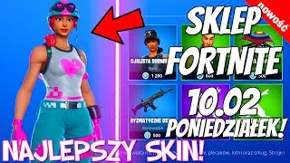 SKLEP FORTNITE 10.02.20 (PONIEDZIAŁEK, Fortnite Sklep 10.02) SUPER SKIN ZA 800 Dziesiątka Walentynki