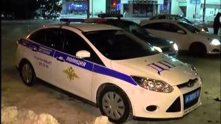 25.01.2014 Казань Перехват Эфир Ибрагимова Воровского опель таранит,  2 девушки сильно пострадали