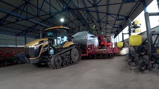 Обзор тракторной бригады в Рост Агро.