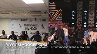 “ I Enjoyed My Beef With Shatta Wale... But He’s Not My Real Friend In Real Life” - Stonebwoy