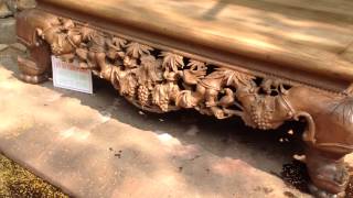 Sập Trúc Gỗ Gụ (25-10-2014) Đồ Gỗ Thành Luân