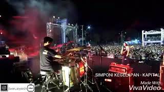 EWIEN SAPUTRA (DRUMCAM) 
SIMPONI KEGELAPAN | KAPITAL LIVE MAGNUMOTION |