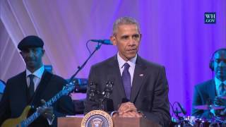 Obama Jokes At Final White House Music Night - Full Speech