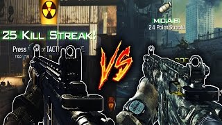 MW2 M4A1 "Tactical Nuke" Vs. MW3 M4A1 "M.O.A.B" Call Of Duty Weapon Comparisons! Nuke Gameplay!