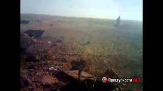 Расстрел 79-ой аэромобильной бригады ВС Украины (24.07.14)