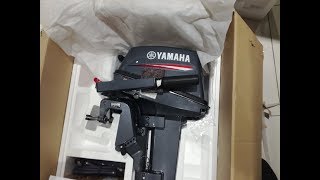 YAMAHA 8 FMHS долгожданная обкатка