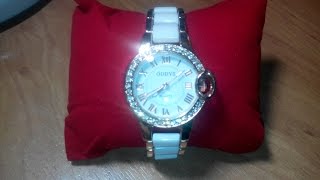 Женские шикарные часы. Посылка с aliexpress