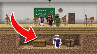 MELHOR ESCONDERIJO DO COLÉGIO no MINECRAFT