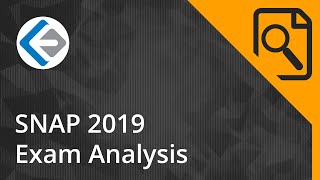 SNAP 2019 Exam Analysis | Endeavor Careers