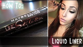 How To: Liquid Liner (The Easy Way)