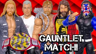 HARDCORE CHAMPIONSHIP GAUNTLET ACTION FIGURE MATCH!