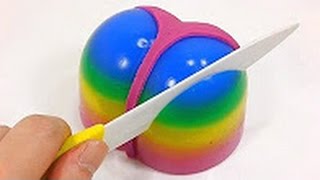 Лизун, желе, пудинг, слизь -вот это СЮРПРИЗ видео