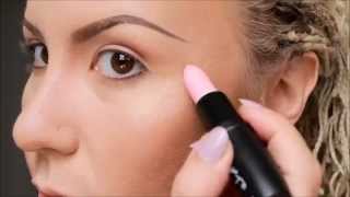 Обзор кремовых хайлайтеров "3 concept eyes" Как наносить хайлайтер?