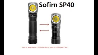 Обзор налобного фонаря Sofirn SP40 - недорого, универсально
