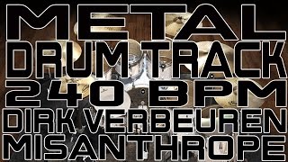 Metal Drum Track - 240 BPM - Misanthrope