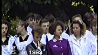 Наш выпускной 1993. Славянск на Кубани, сш №16 11А и 11Б классы.