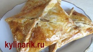 Хачапури с сыром из СЛОЕНОГО теста. Хачапури рецепт в духовке от kylinarik.ru
