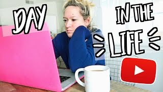 LIFE OF A YOUTUBE VLOGGER!!